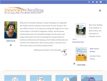 Tablet Screenshot of innovativehealing.com